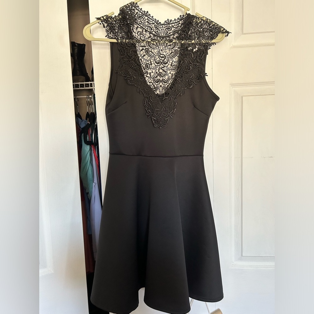 Charlotte Russe black party dress Small